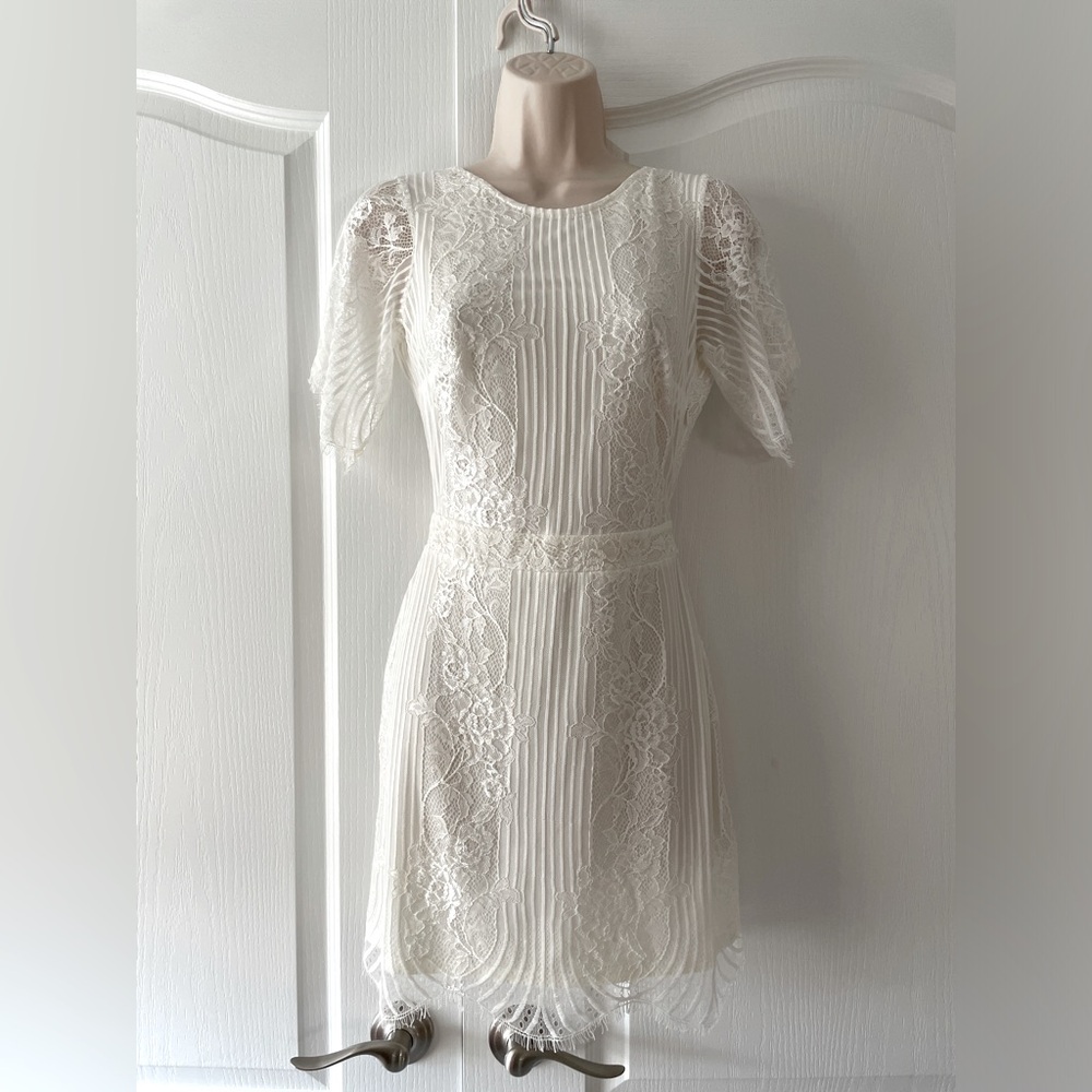 For Love & Lemons White Lace Dress Size XS
